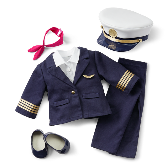 American Girl? Air Lines Pilot Uniform for 18-inch Dolls